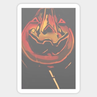 Pumpking Orange Sticker